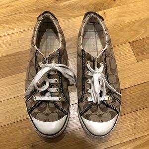 Coach sneakers 9.5